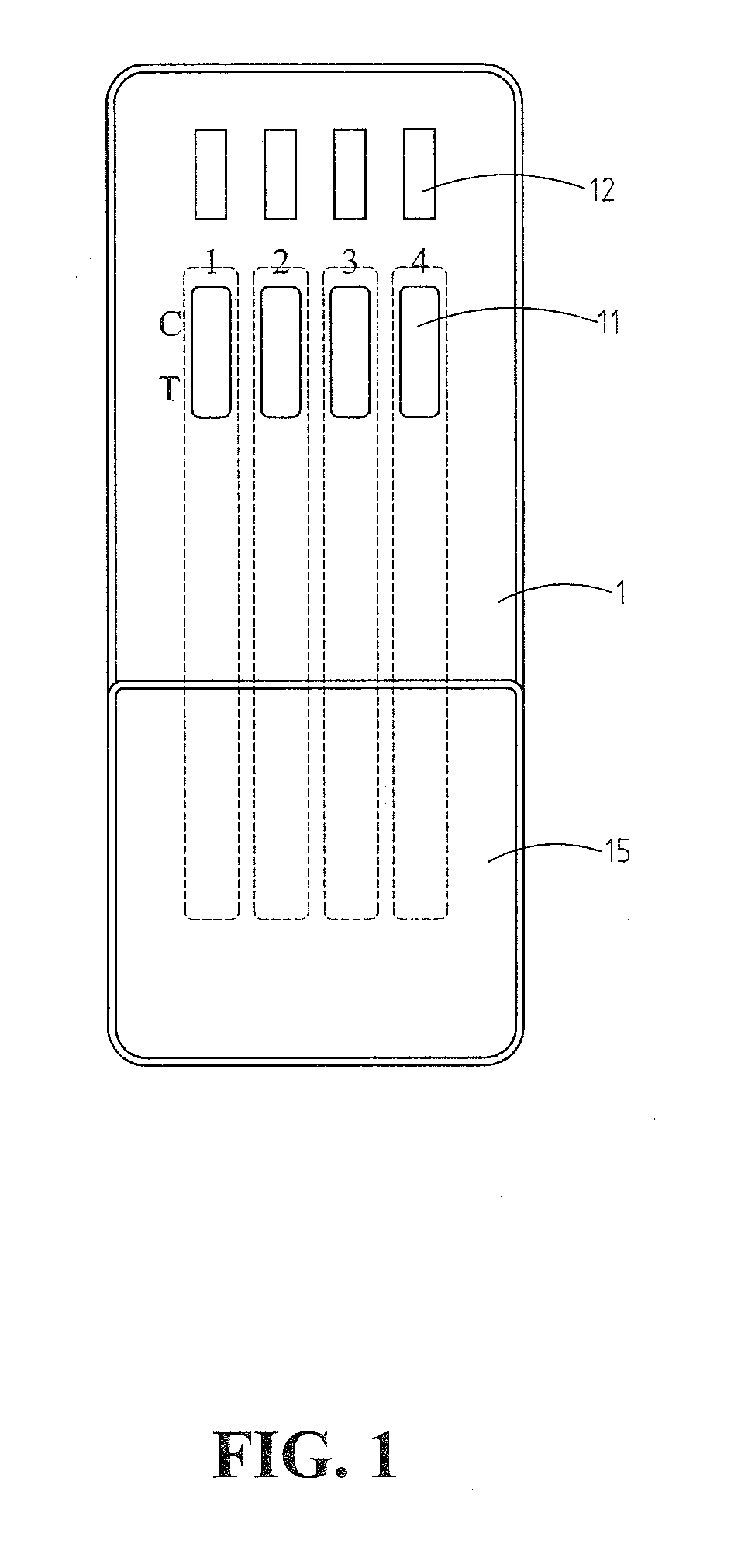 Image detection method for diagnostic plates