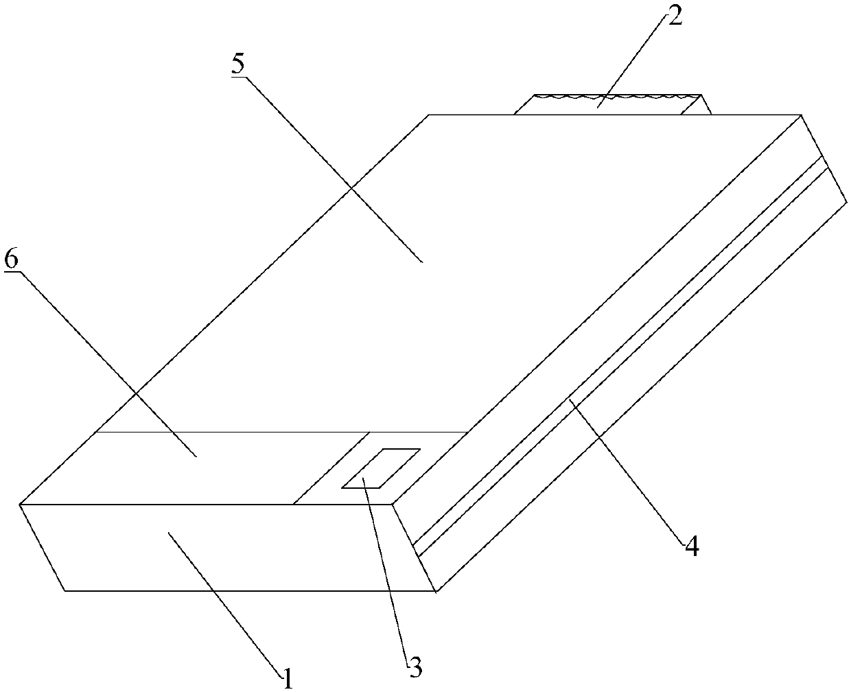 Portable wireless portable POS machine and using method thereof