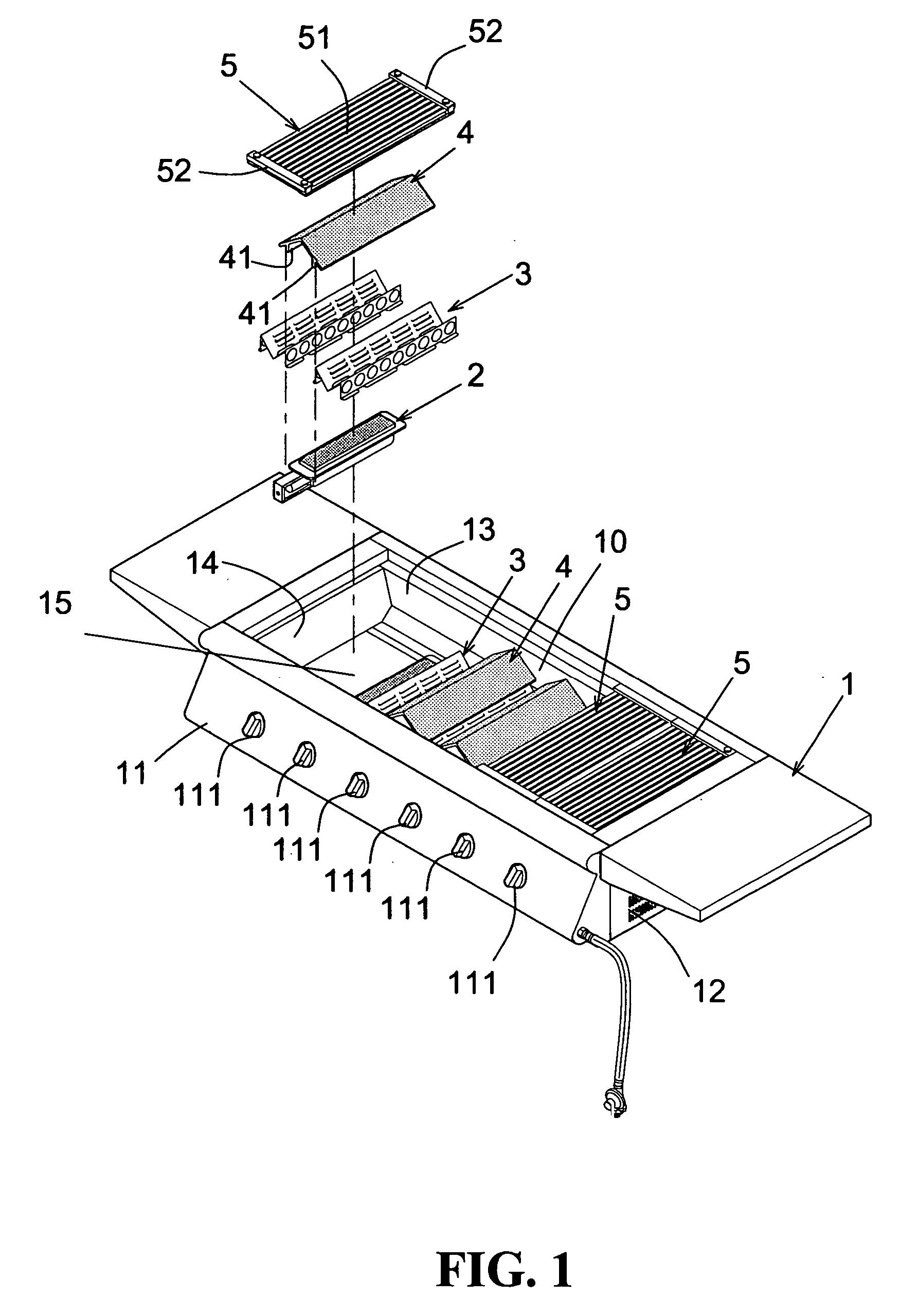 Far-infrared barbecue device