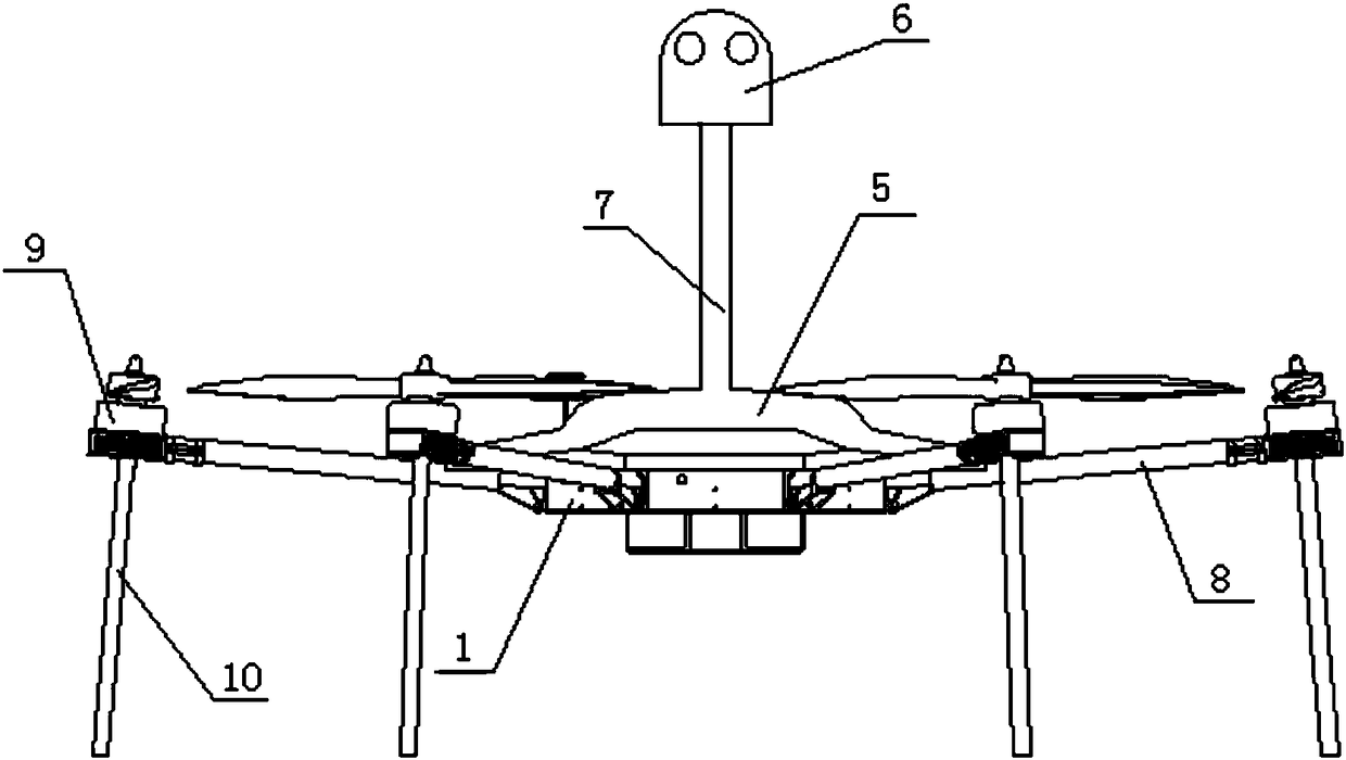 Reconnaissance and defense unmanned aerial vehicle for battlefields