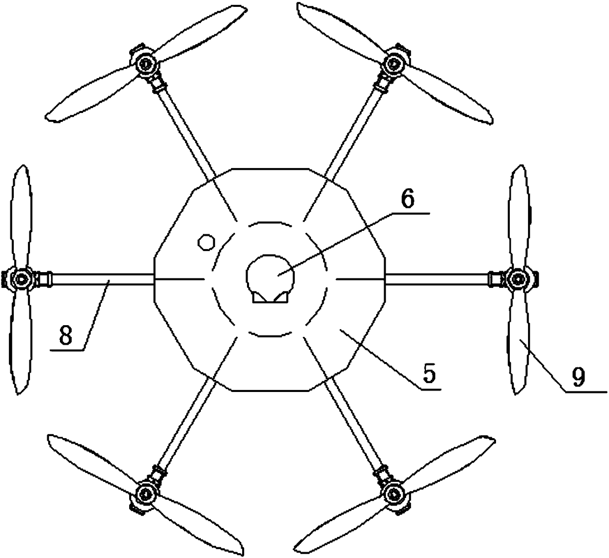 Reconnaissance and defense unmanned aerial vehicle for battlefields