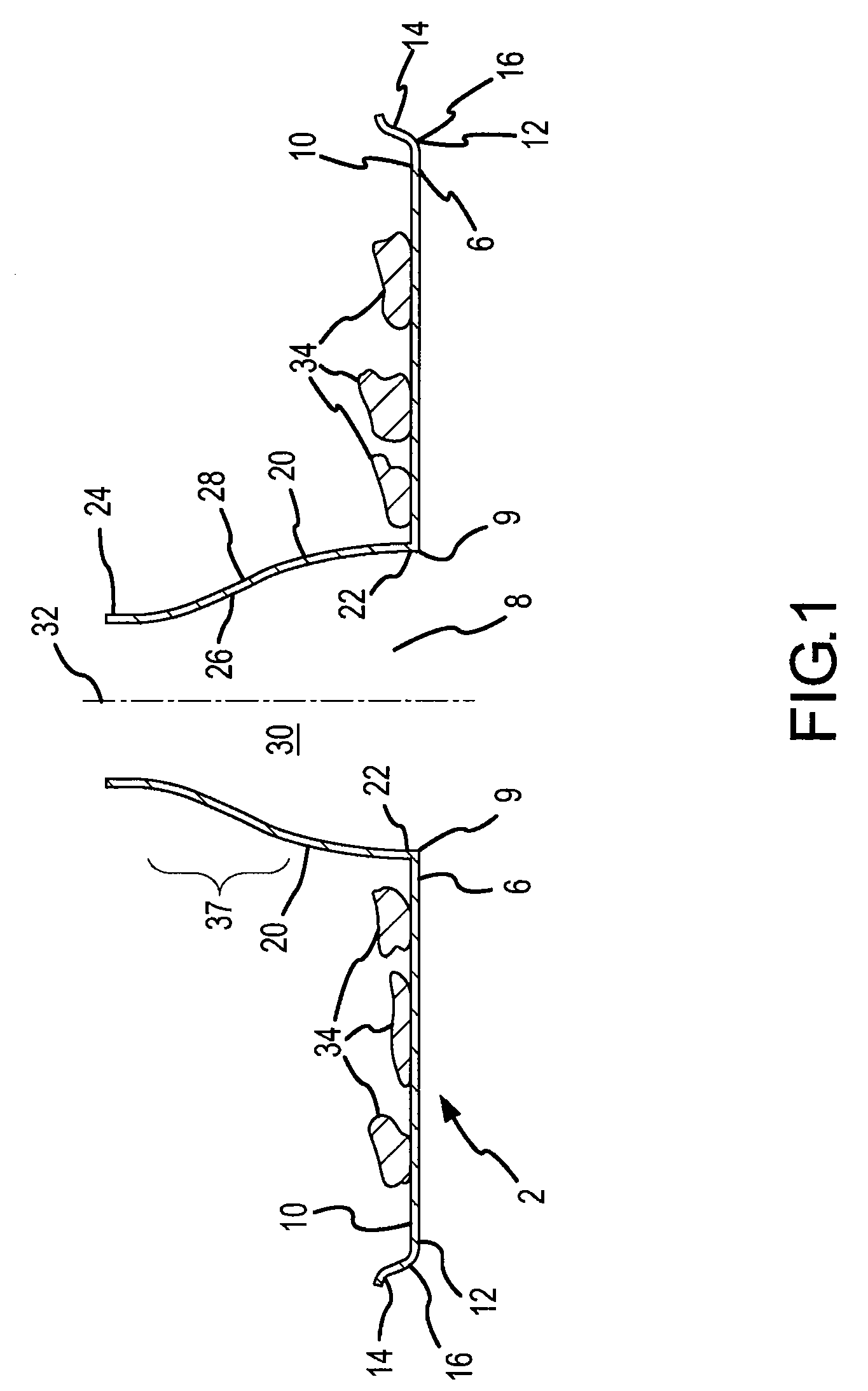 Universal food-holding receptacle for use with beverage containers of diverse shapes and sizes