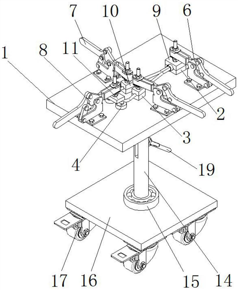 NL-3A pretreatment machine cover and rear cover jig