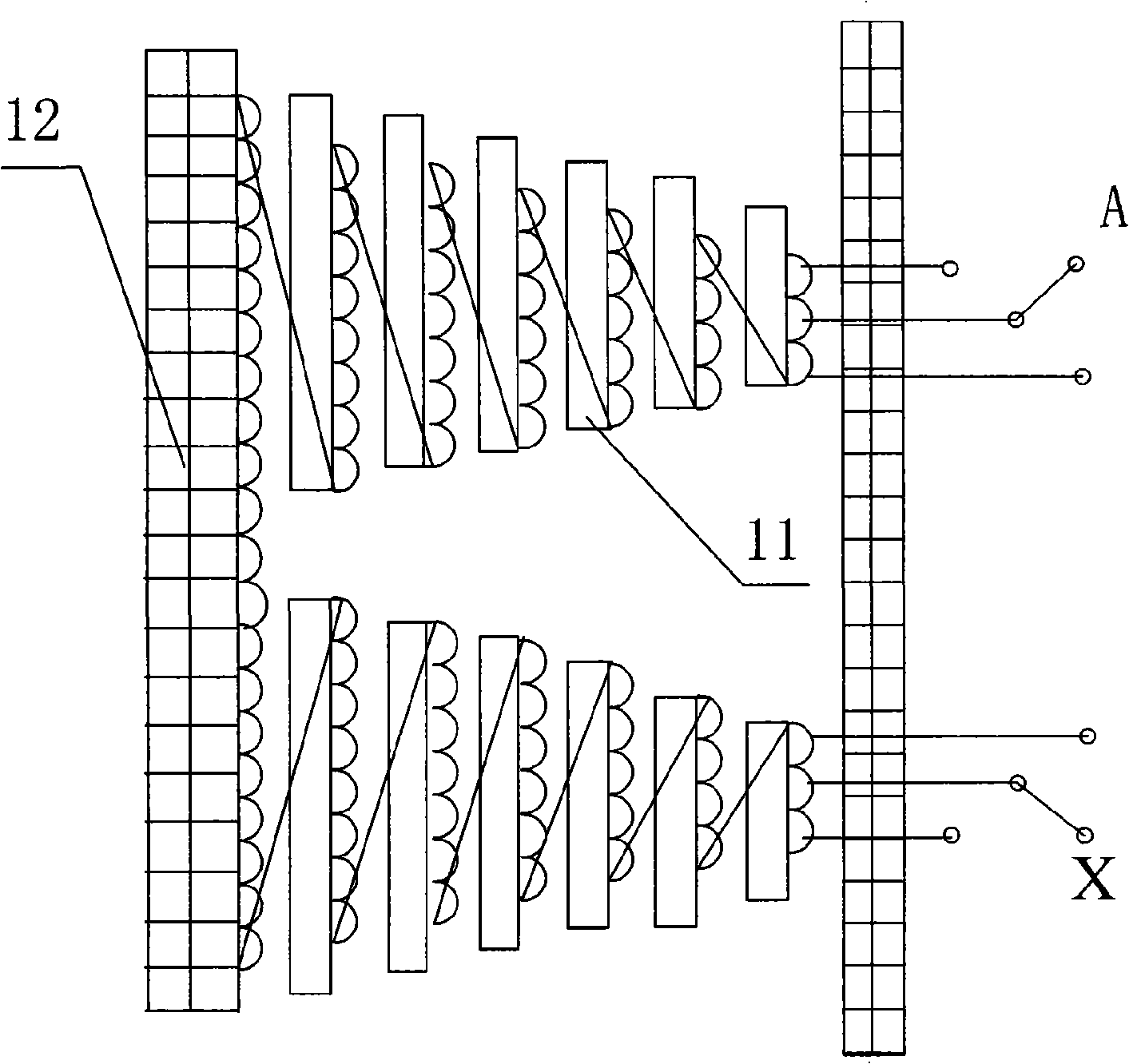 Epoxy cast dry transformer