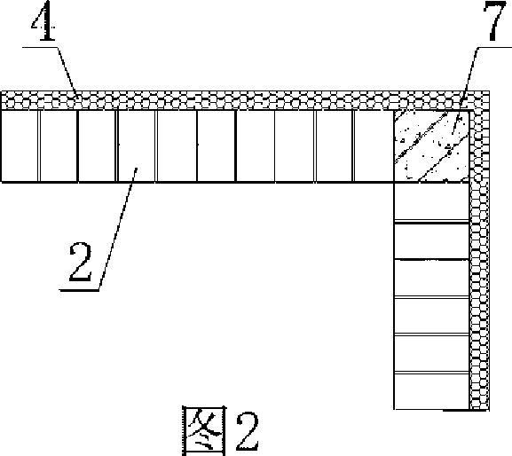 Multilayer brick mixed thermal insulation wall and construction method thereof