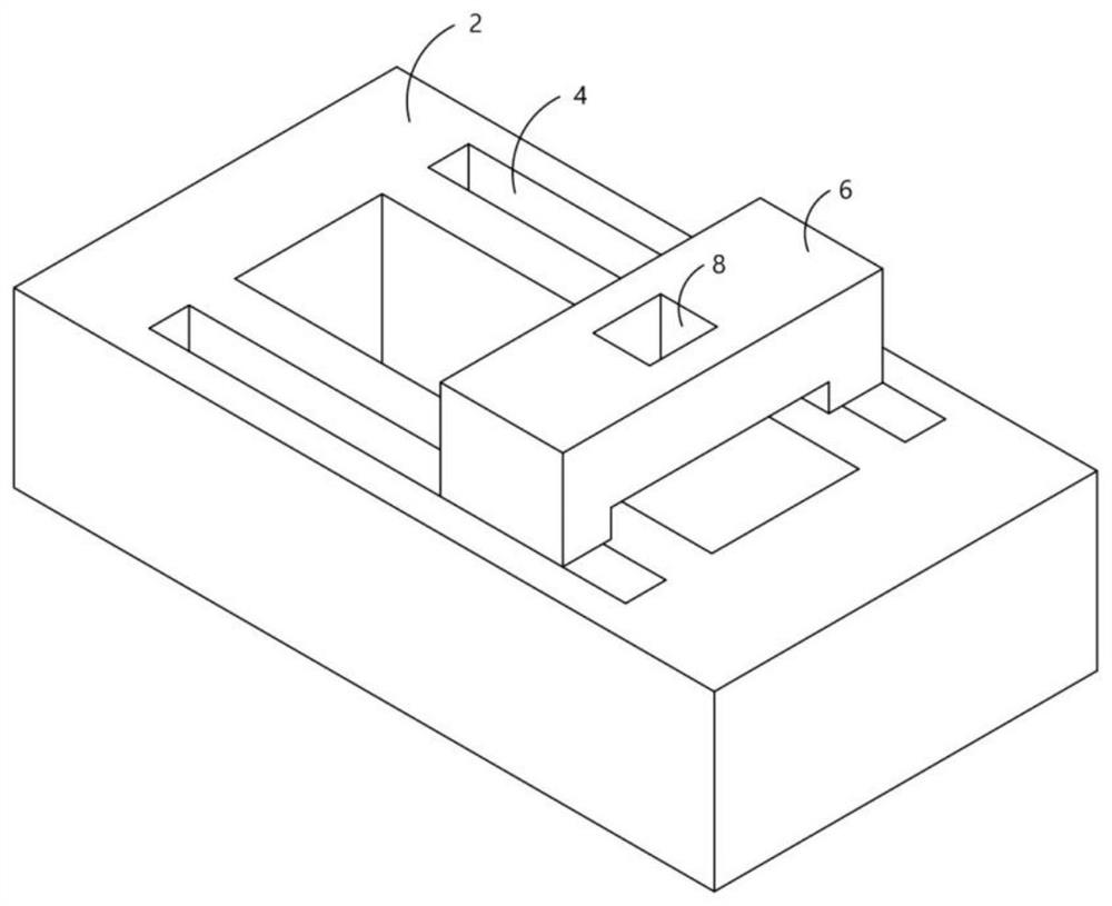 Transportation treatment device for bungalow building waste