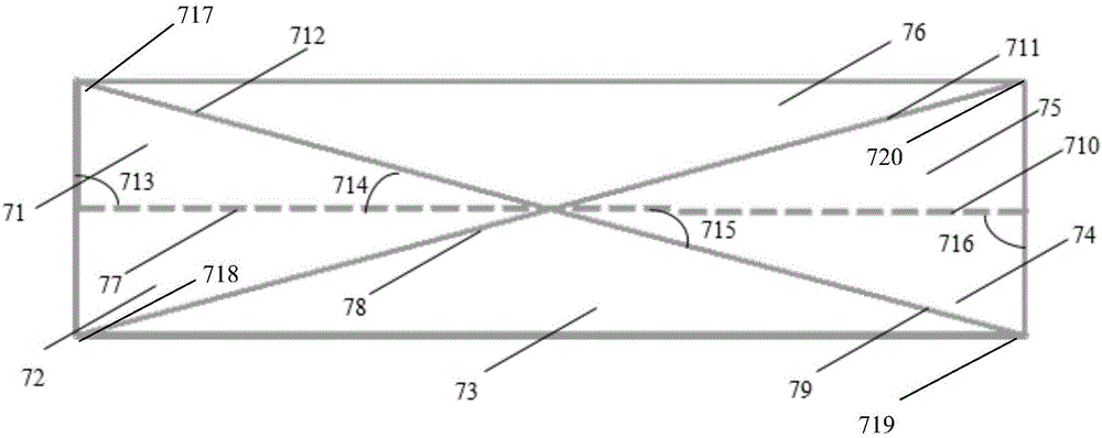 Bottom bearing type folding truss bridge structure