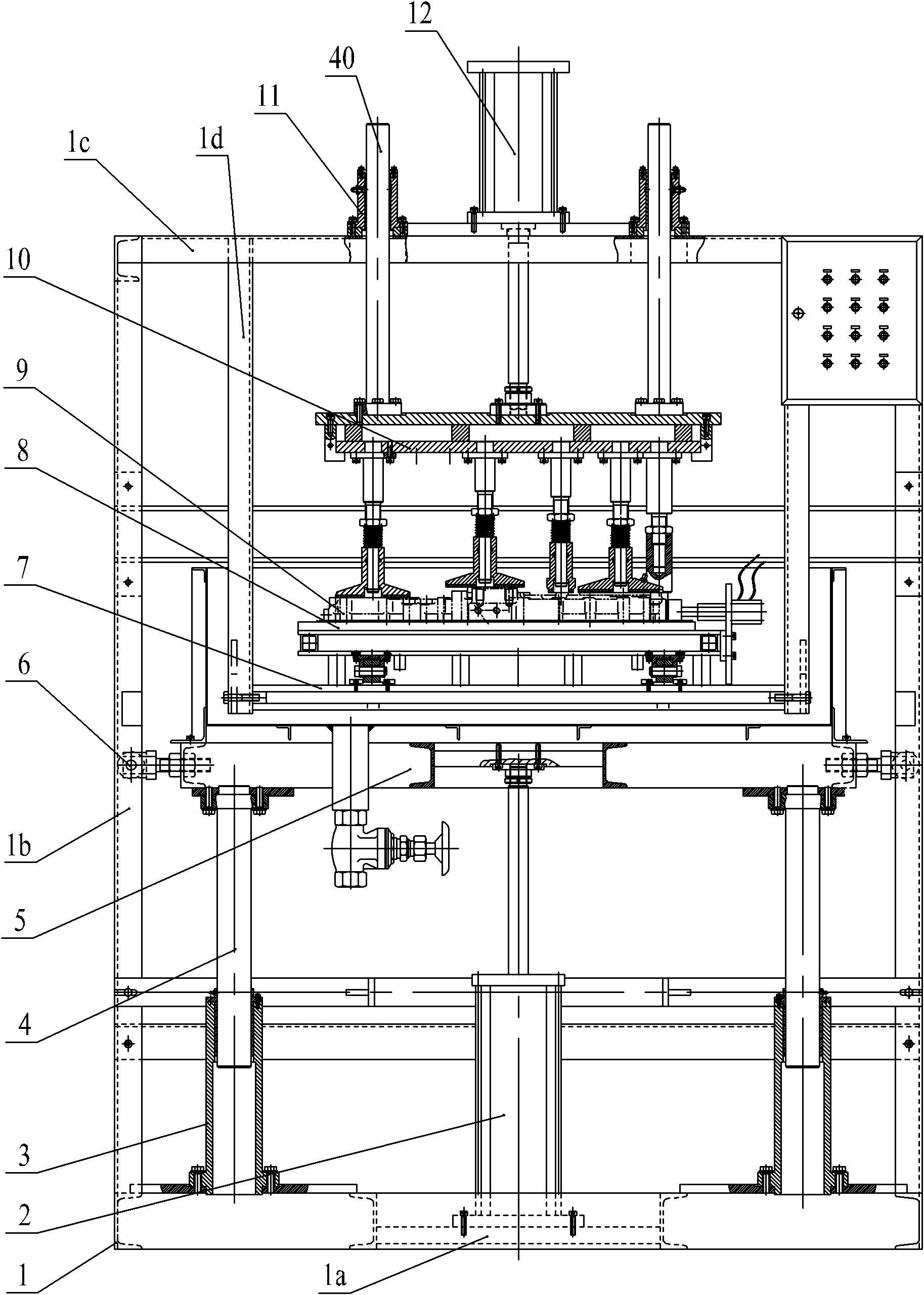 Detection equipment of air tightness of shell