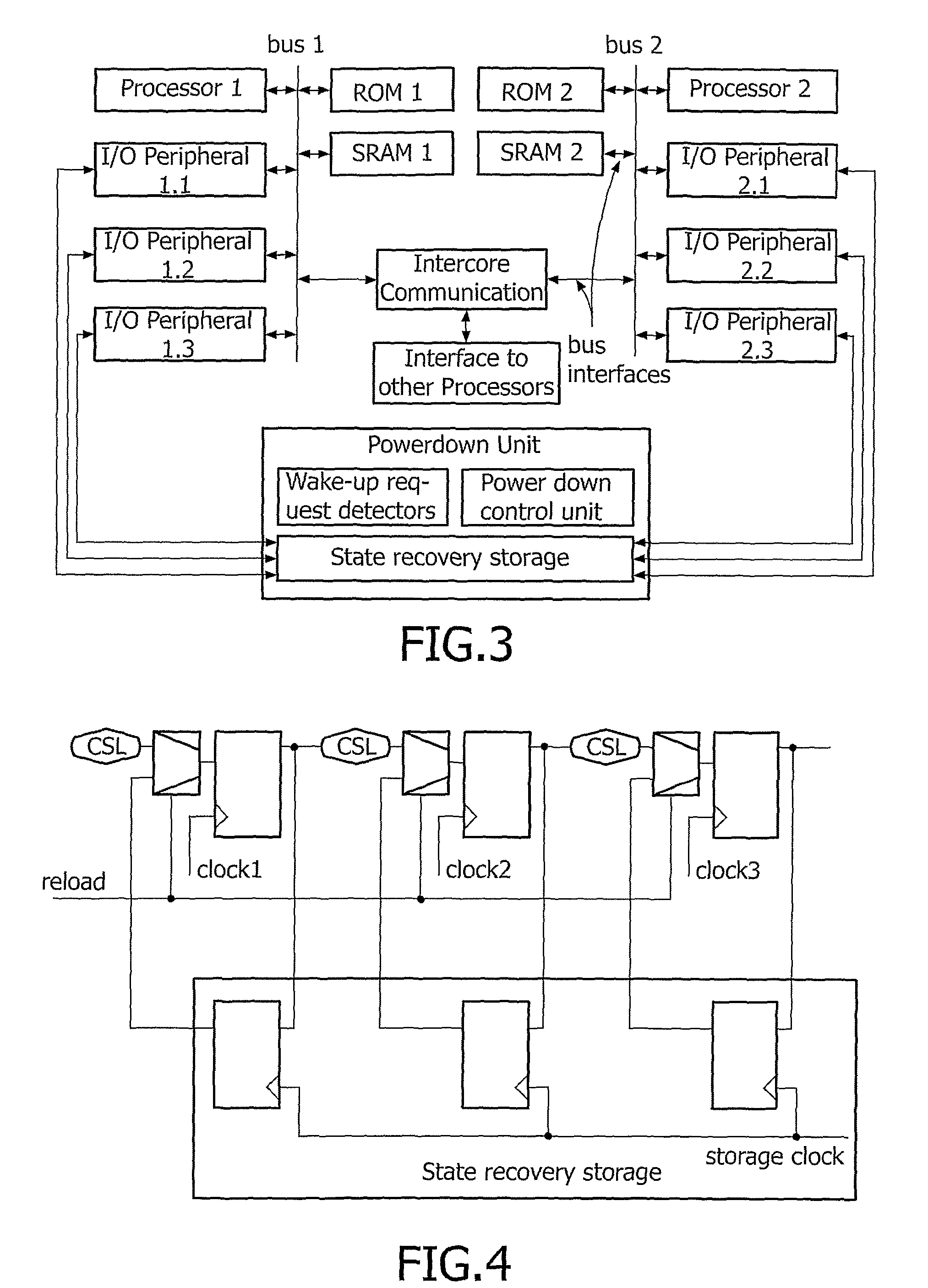 Method apparatus comprising integrated circuit and method of powering down such circuit