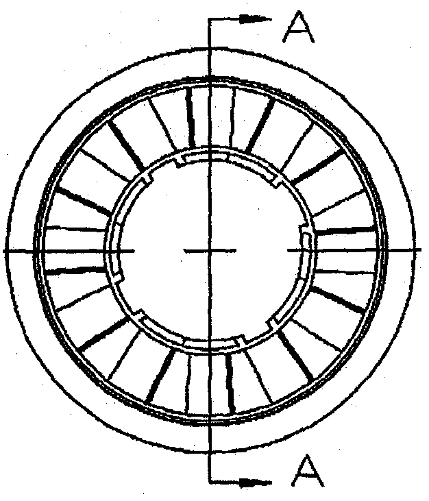 A high-efficiency gas-water separator