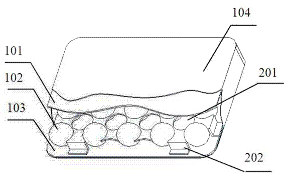 Sports shoe rebound bubble box and technology