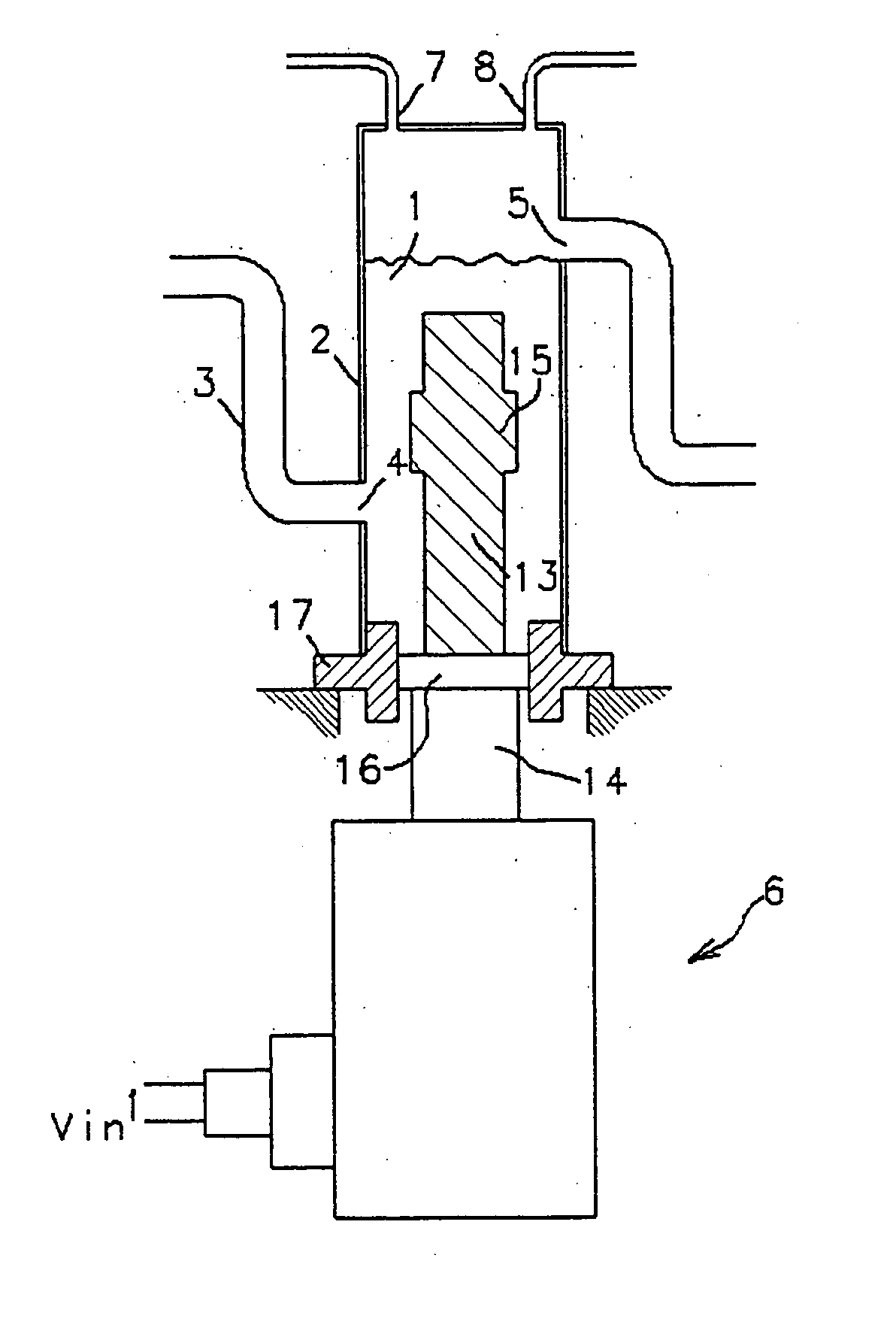 System for degassing muds and for analysing the gases contained in the muds