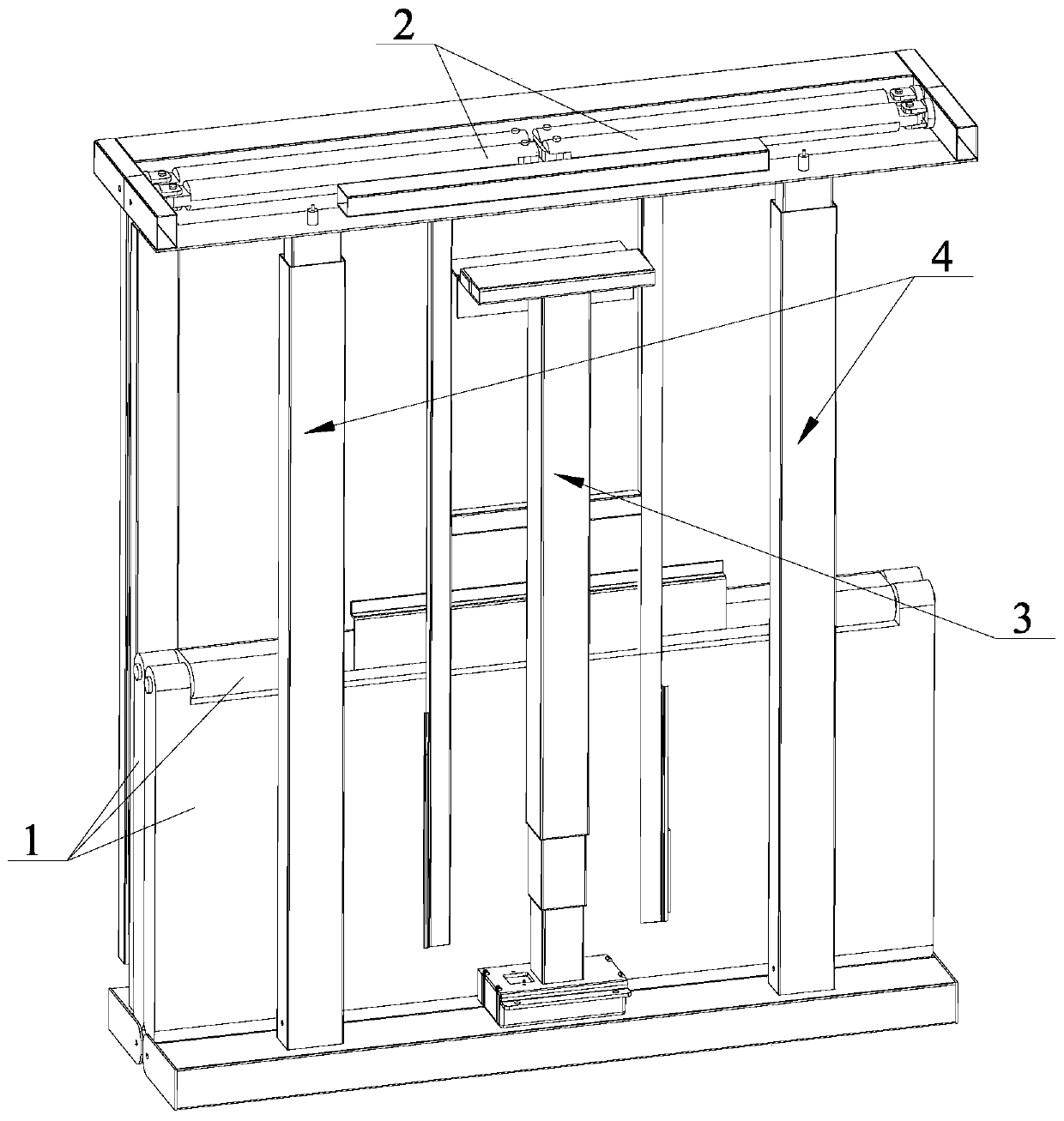 Foldable privacy bin