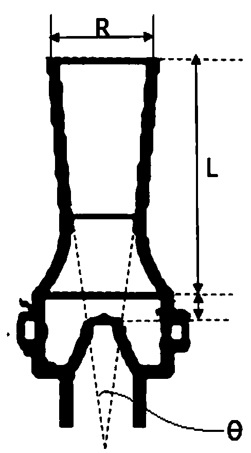 Ventilation cooling device for air-entraining valve