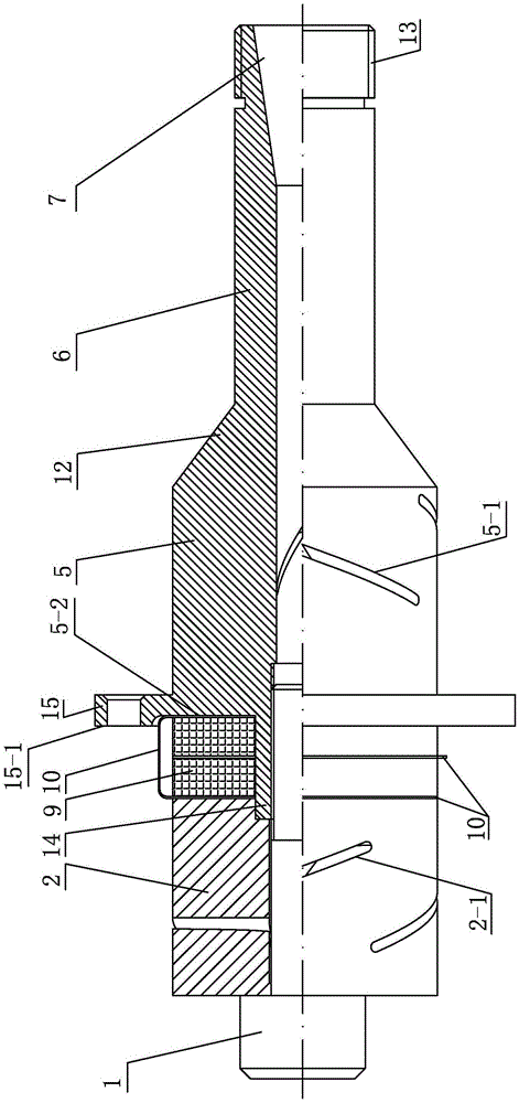 Longitudinal-torsional resonance ultrasonic vibration device