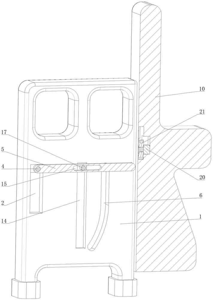 Power-assisted defecation device for constipation patient