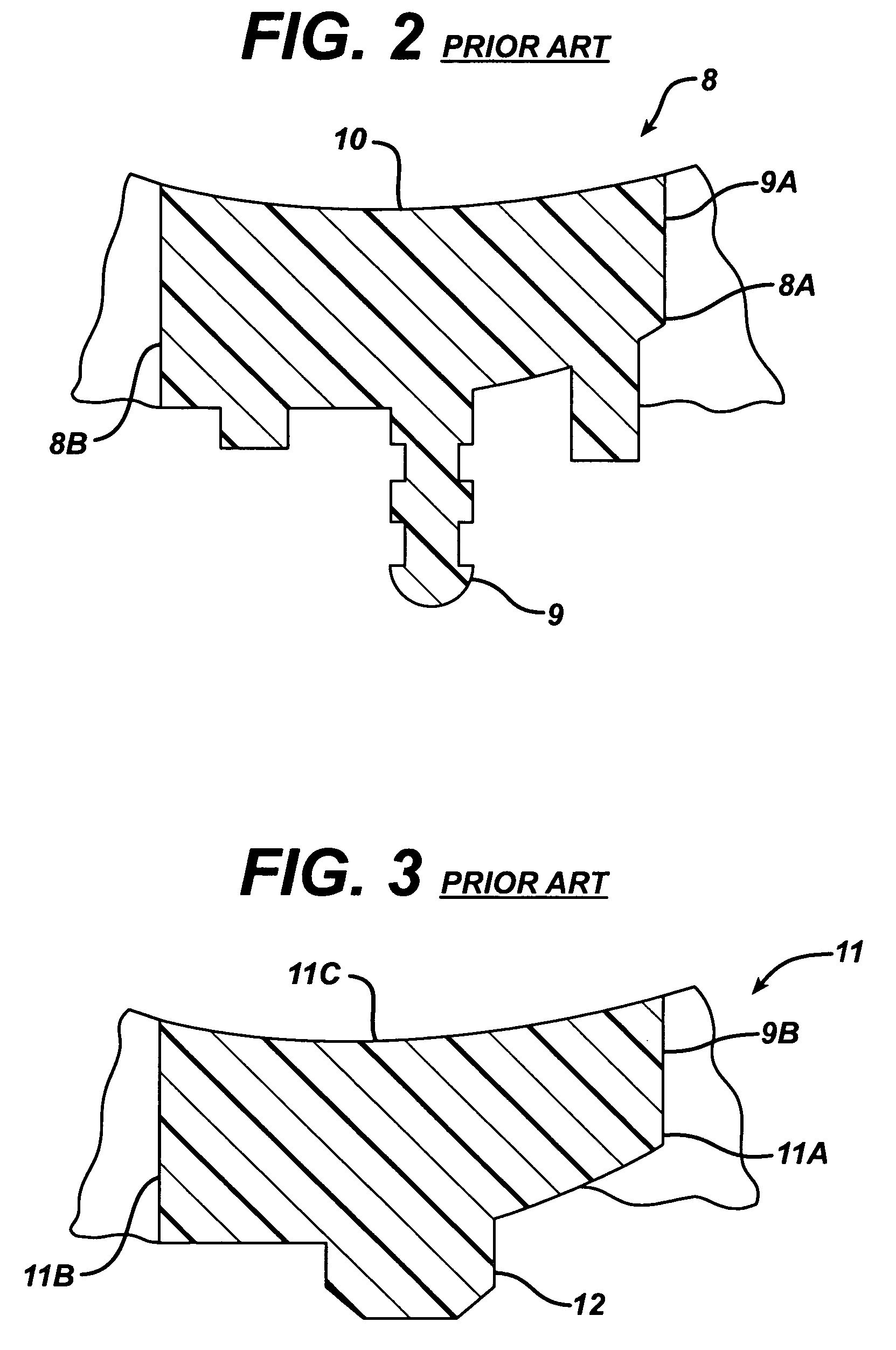 Instrument for preparing an implant support surface and associated method