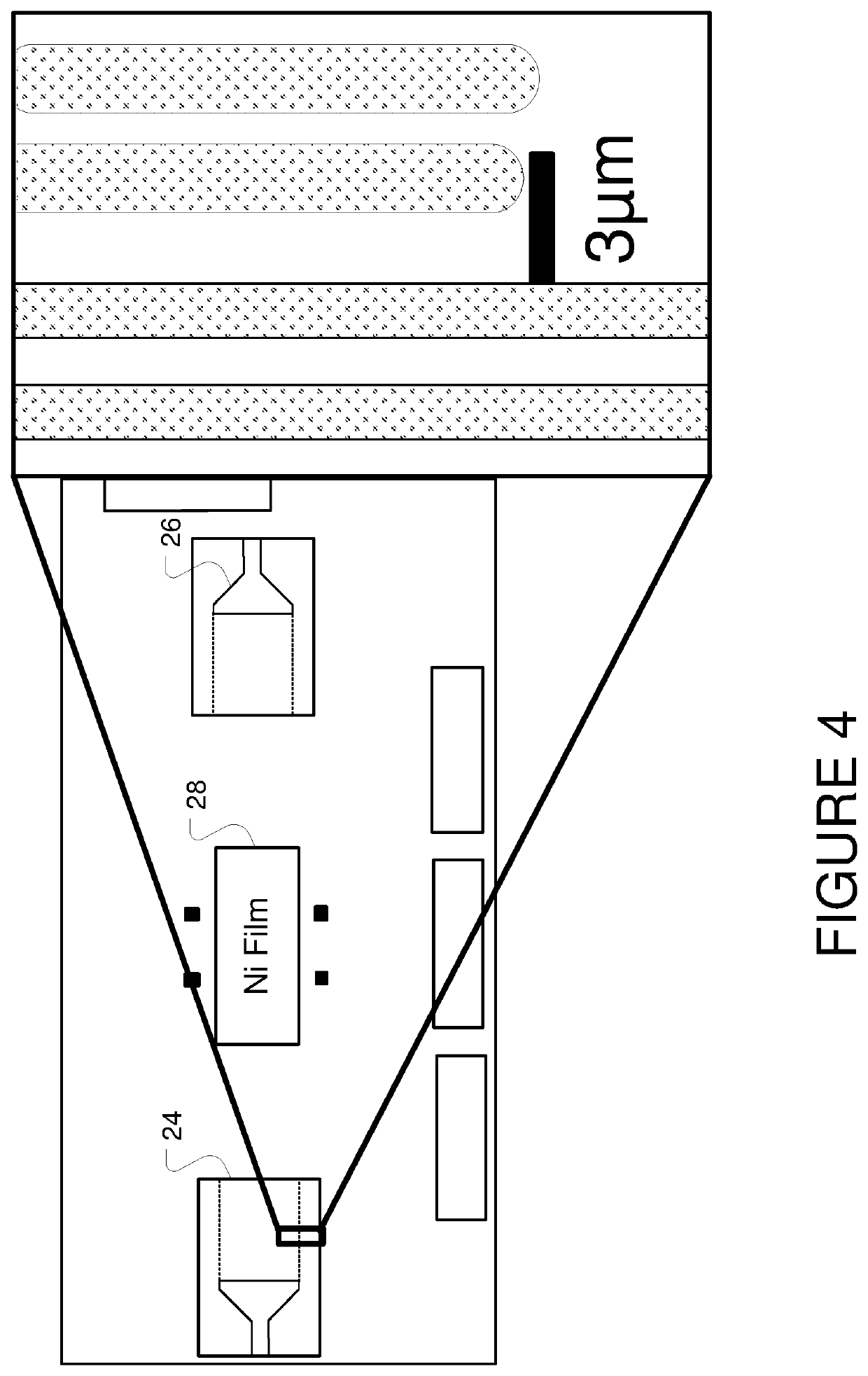 Magnetic field sensor using acoustically driven ferromagnetic resonance