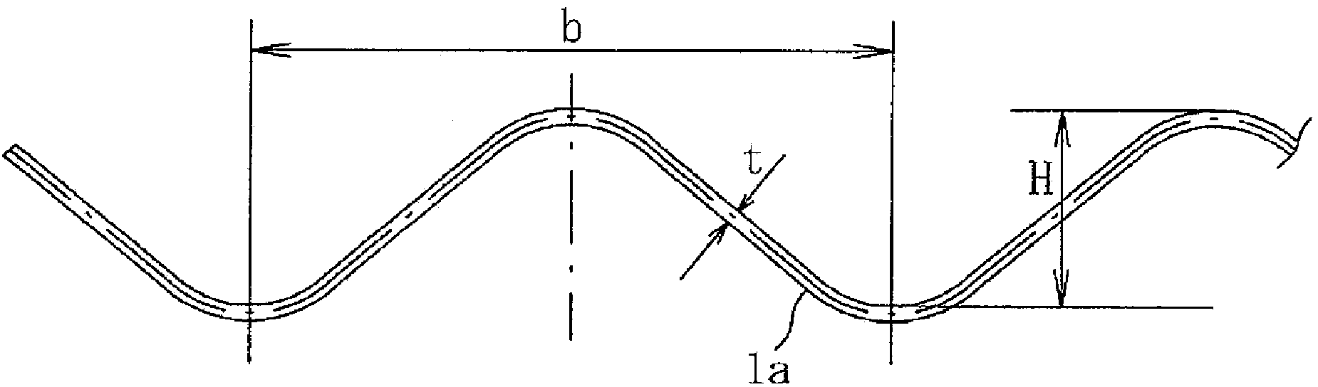 Method for designing corrugated steel sheet, and corrugated steel sheet pipe