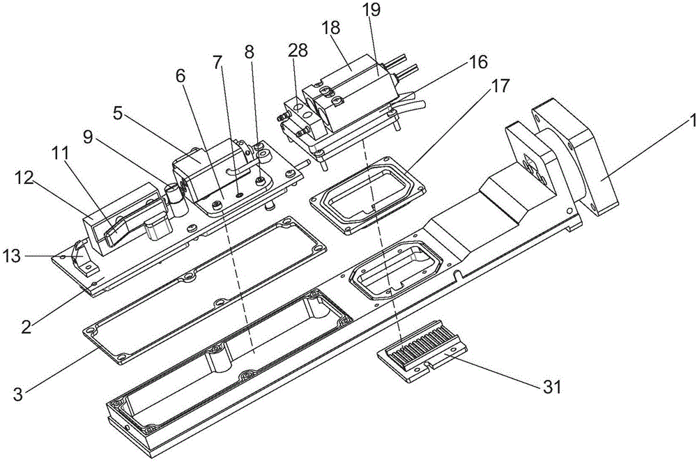 Ink jet printing head device