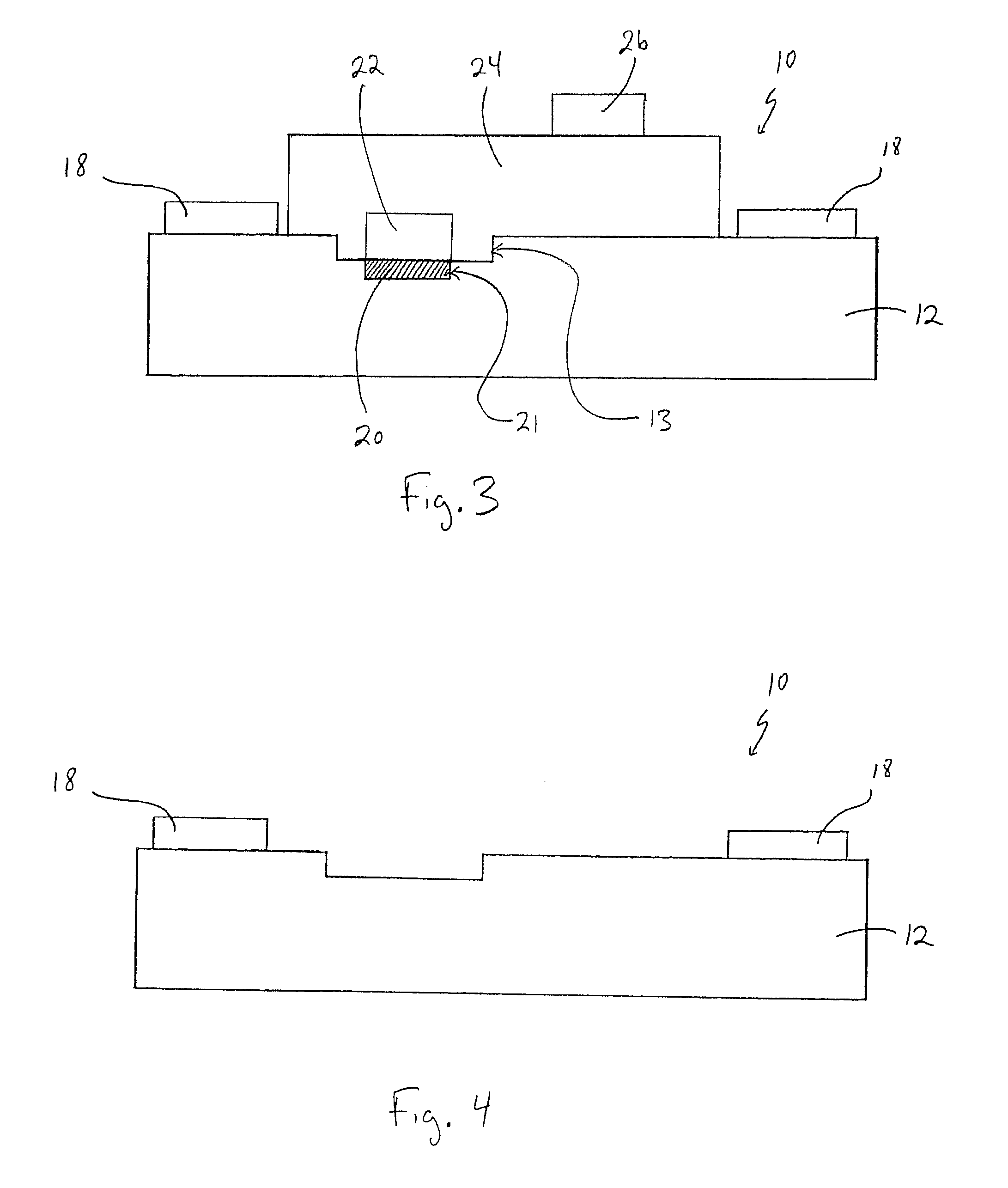 Fabrication technique for high frequency, high power group III nitride electronic devices