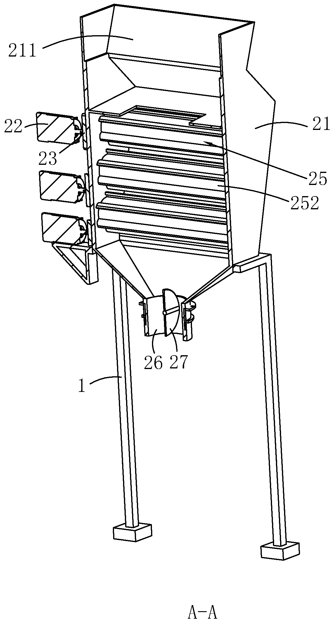 Aluminum alloy scrap recycling device and processing technology