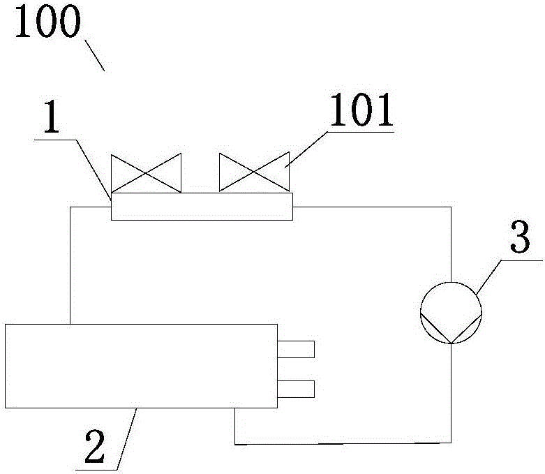 Refrigerating circulation system and control method thereof