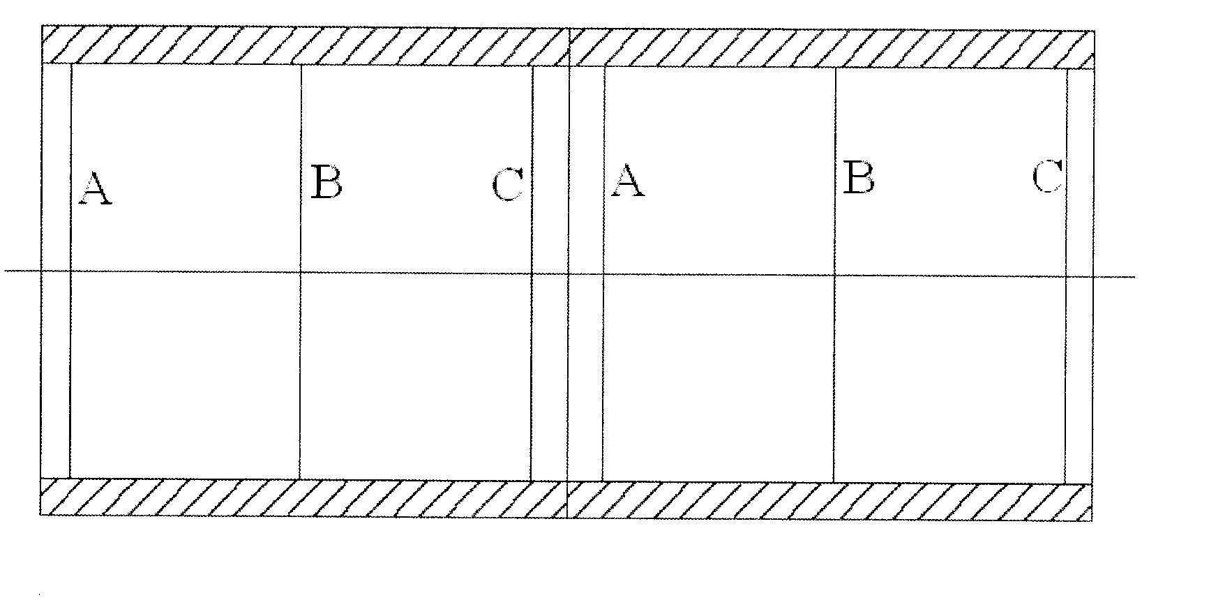 Assembly method for ensuring equipment overall coaxiality in pressure vessel for chemical industry