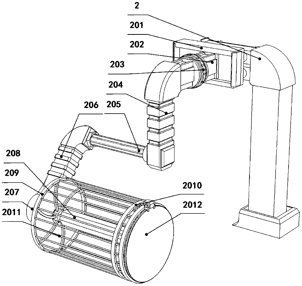 An auxiliary device for table tennis