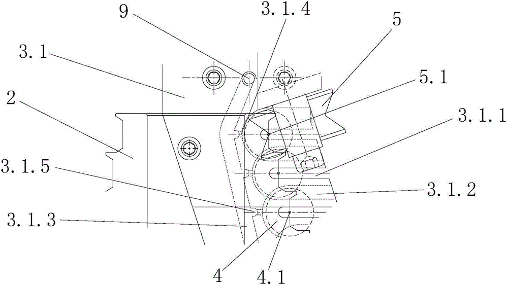 Device for unidirectional straight drawing forming of high-strength metal wire