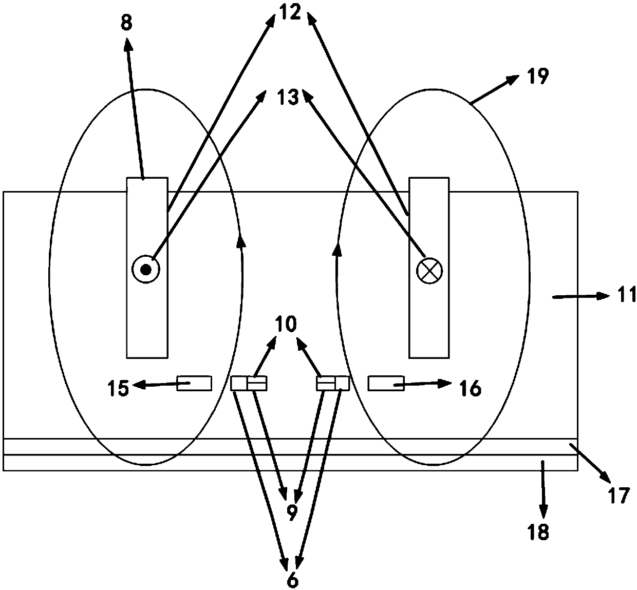 Compact three-dimensional wavelength division multiplexing/demultiplexing device and implementation method thereof