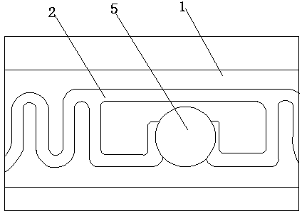 Special-type flexible and washable electronic tag for military use