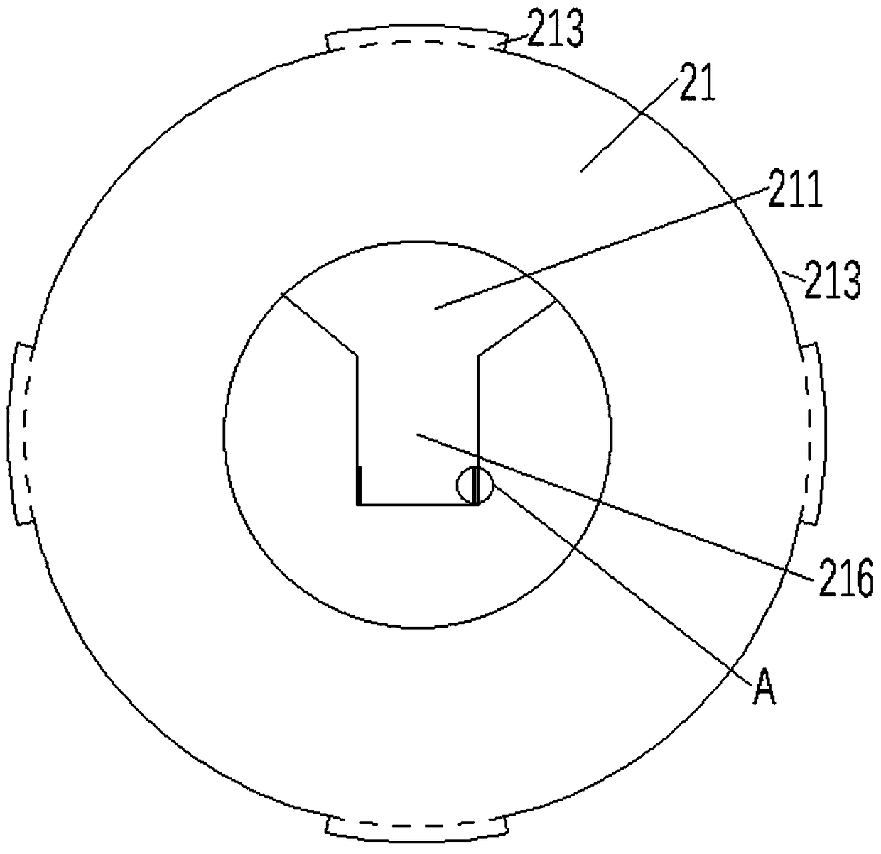 Medical surgery implant device of vessel dilator and operation method thereof