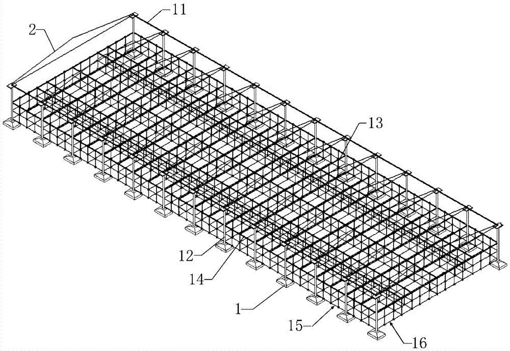 Stereoscopic ecological farm and breeding method thereof