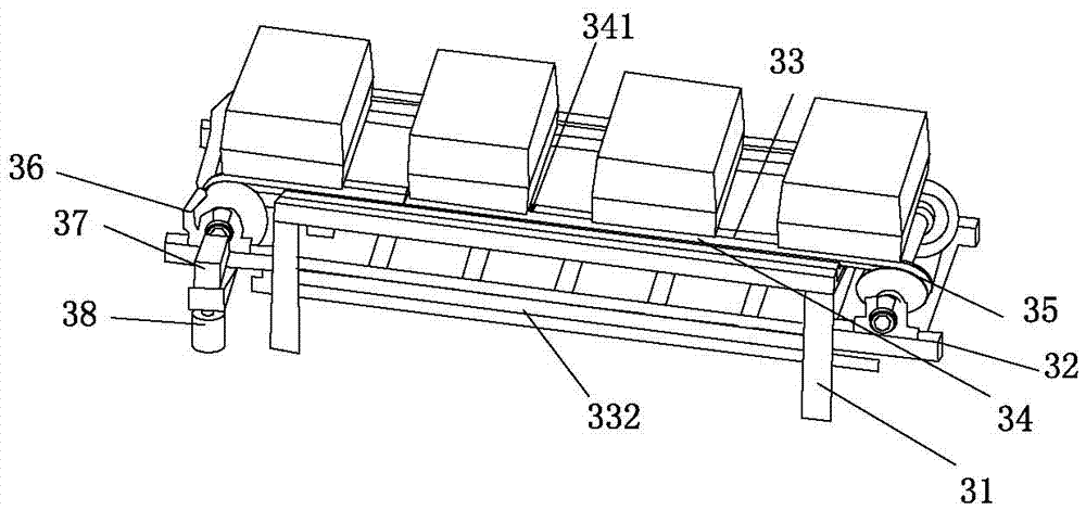 Automatic die filling production line