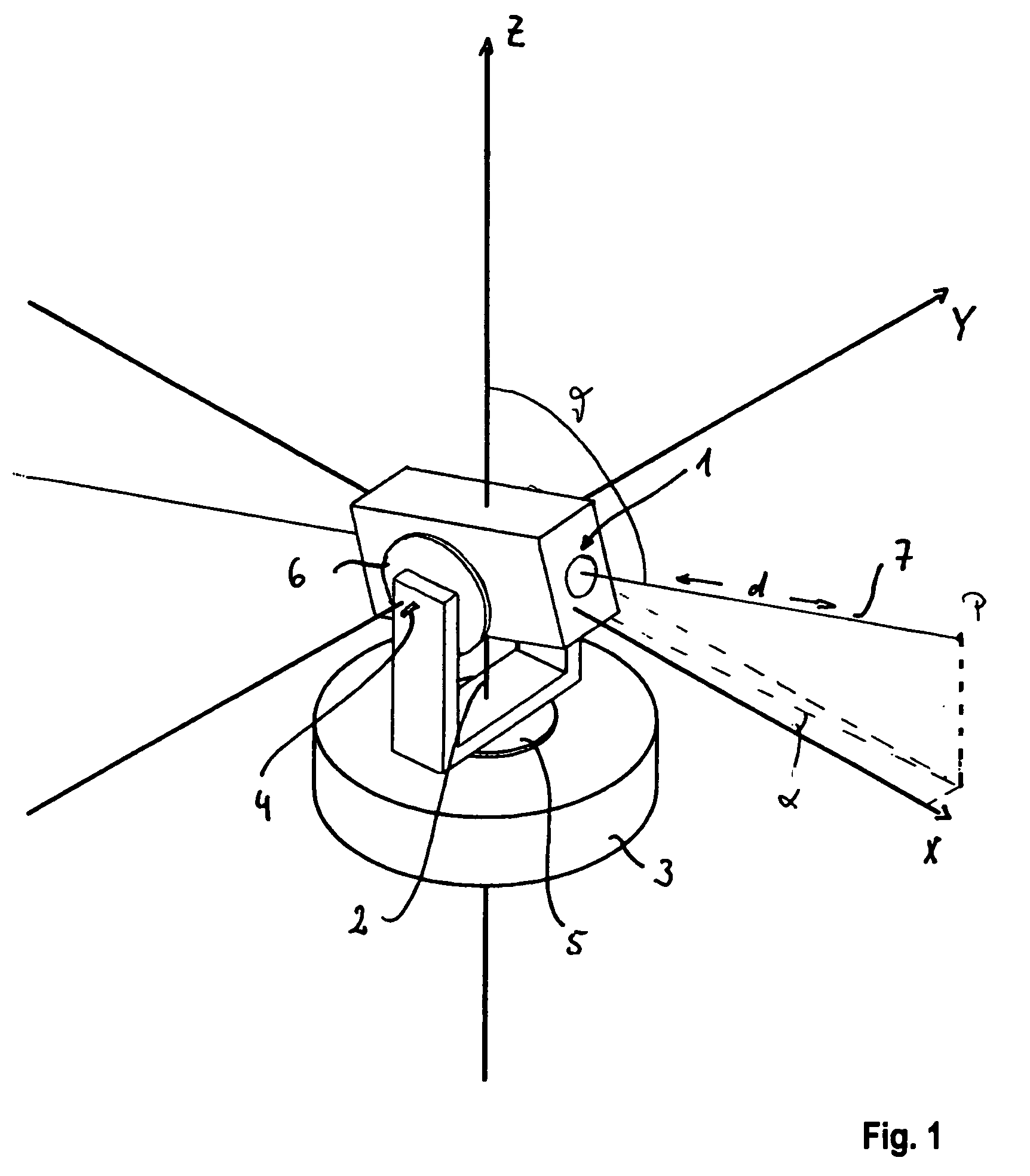 Surveying instrument and method of providing survey data of a target region using a surveying instrument