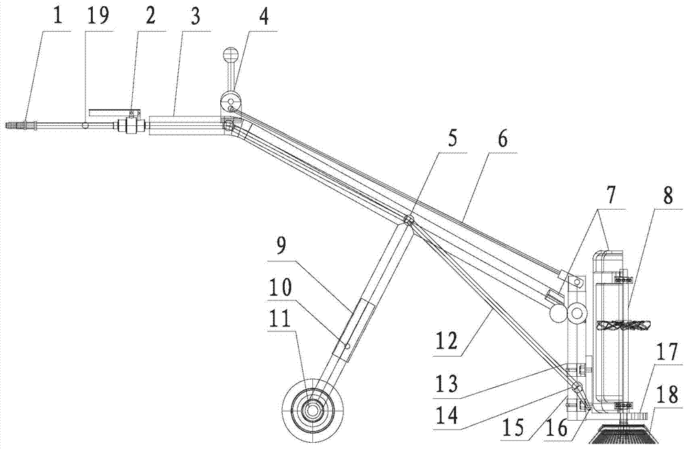 A kind of pit cleaning equipment and its optimal parameter determination method