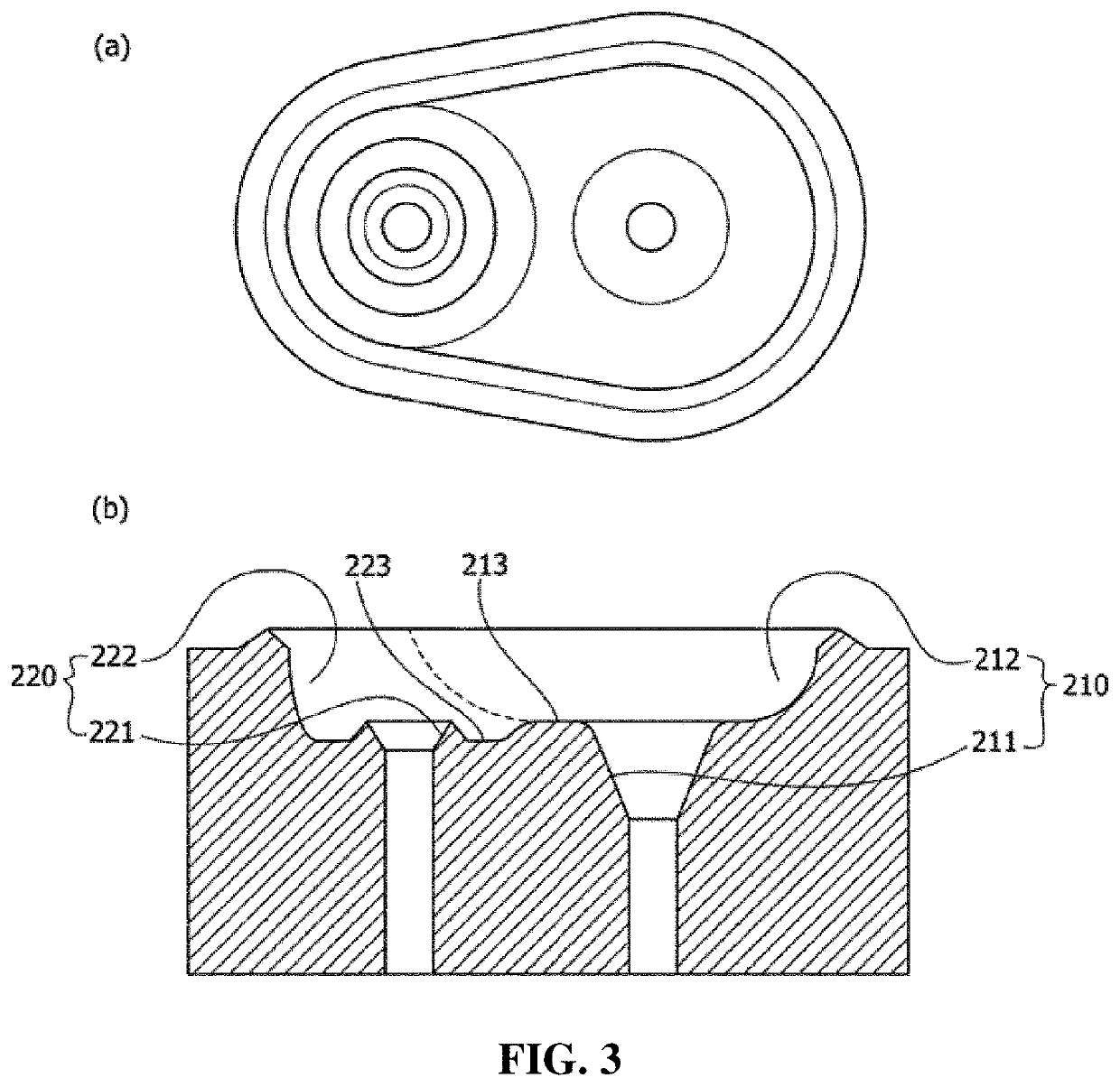 Inlet/outlet structure of microfluidic chip and method for sealing same