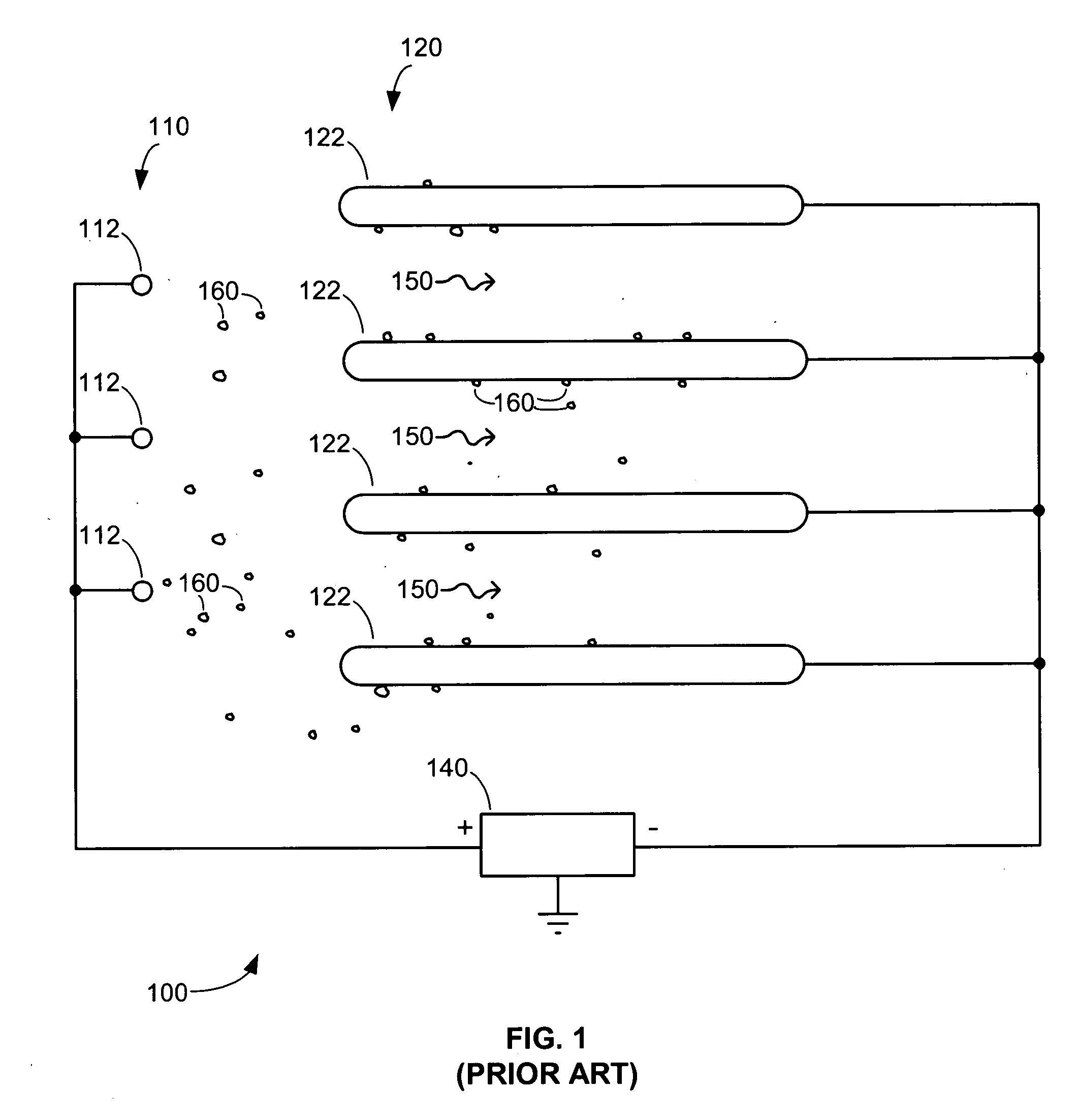 Electro-kinetic air transporter and conditioner devices including pin-ring electrode configurations with driver electrode