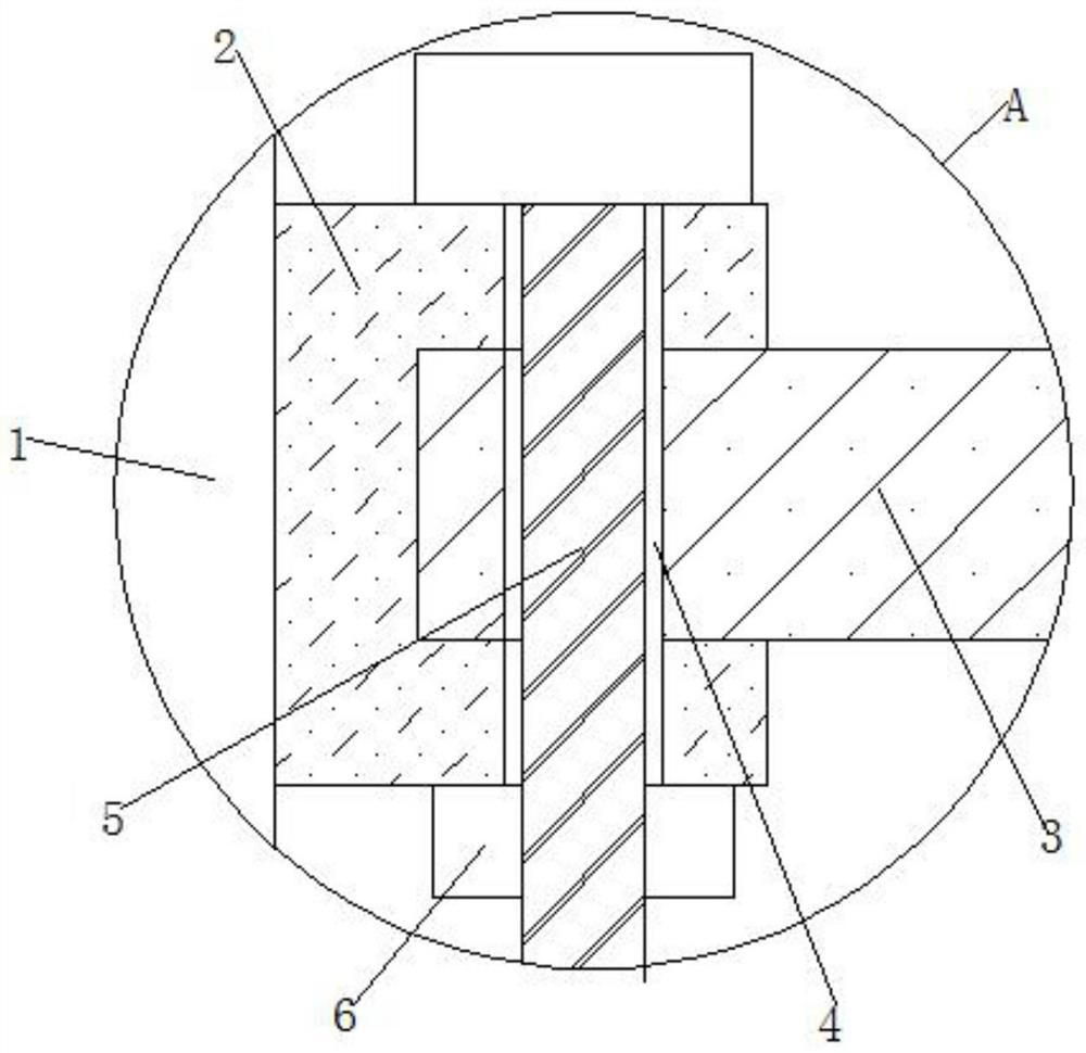 Scaffolding with protective function for building construction