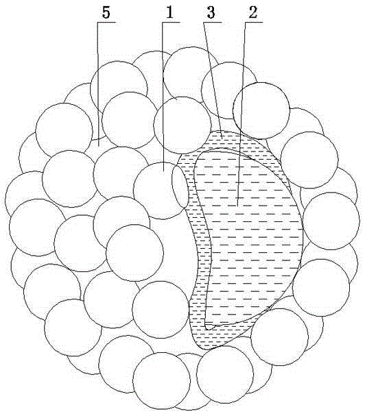 Nano silica sol with novel structure