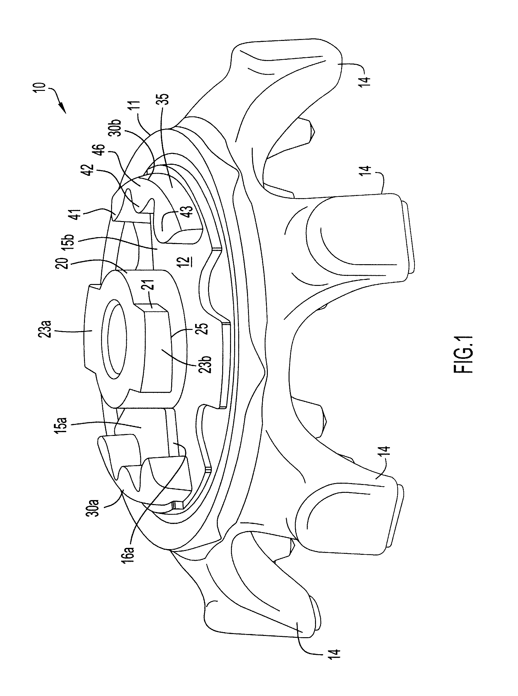 Method and apparatus for interconnecting traction cleats and receptacles