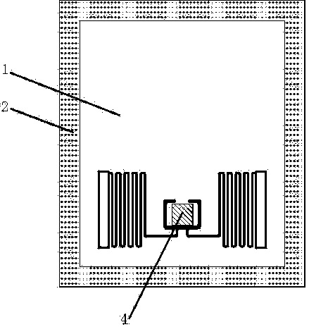 Thin-antenna separated ultra-high-frequency intelligent tag