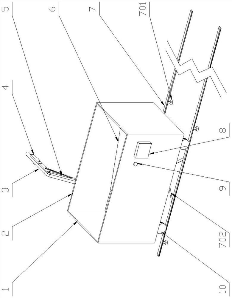 Automatic mortar supply device for brick wall building