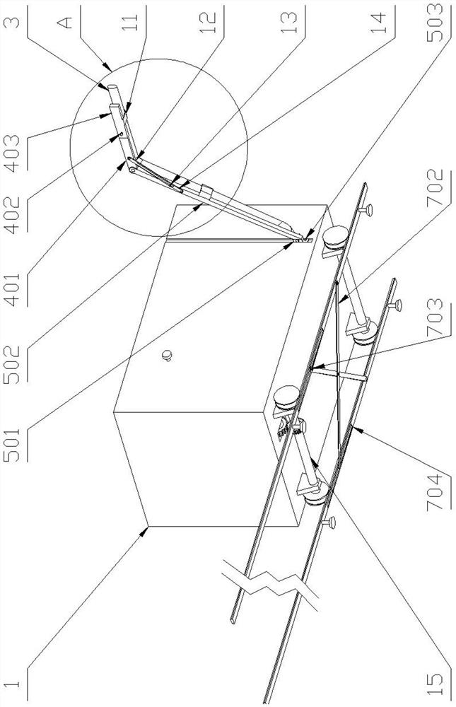 Automatic mortar supply device for brick wall building