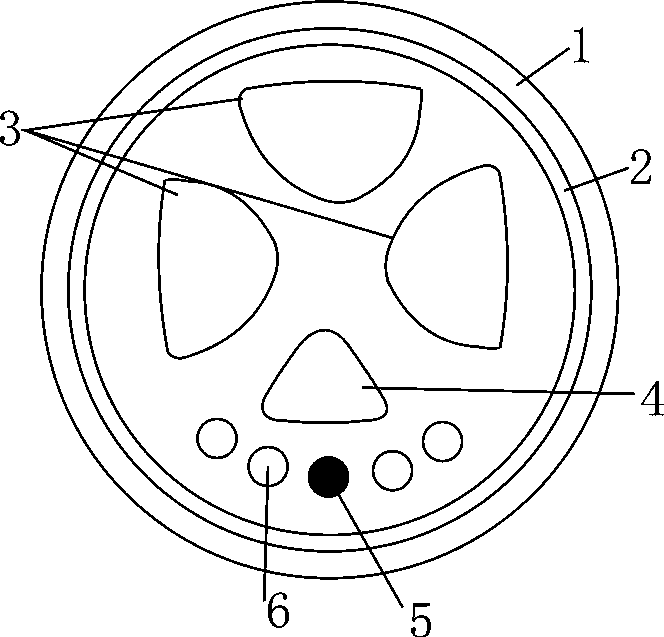 Low-voltage three-phase-imbalance adjusting equipment and power supply system thereof