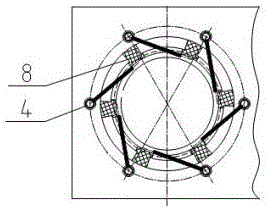 Flow rotating combined device for micro-arc oxidation