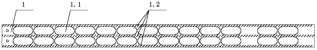 Rib steel concrete member