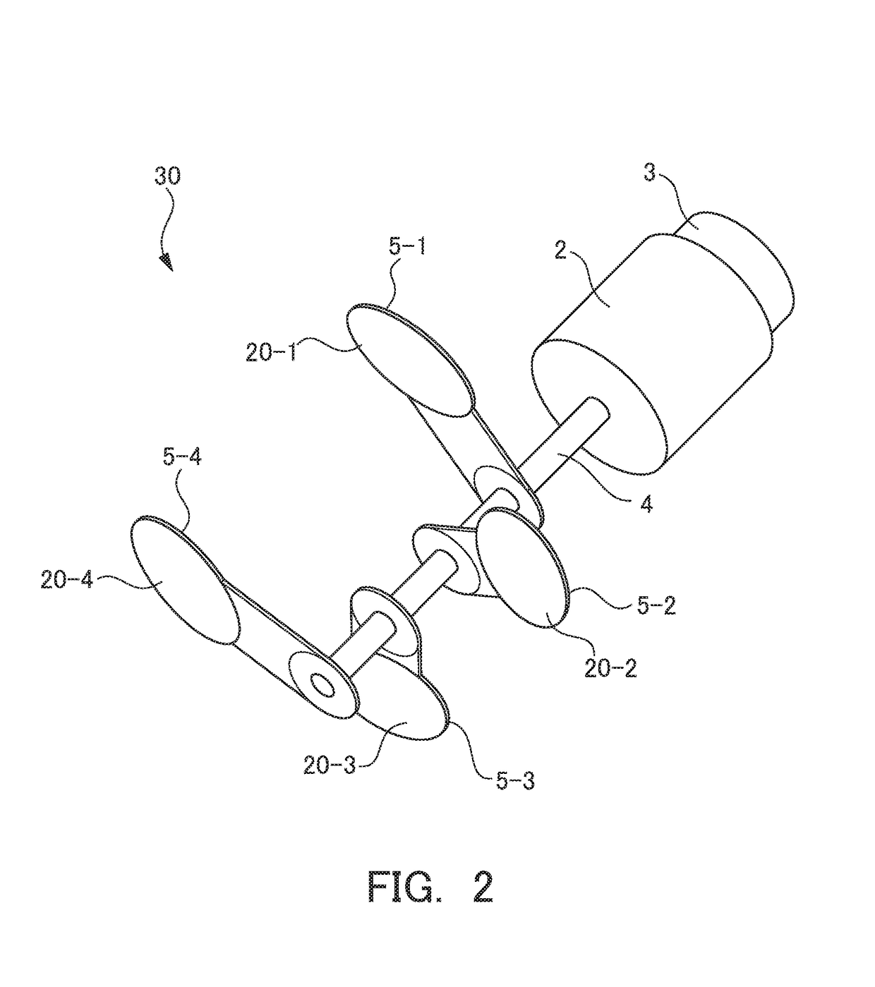 Beam branching device