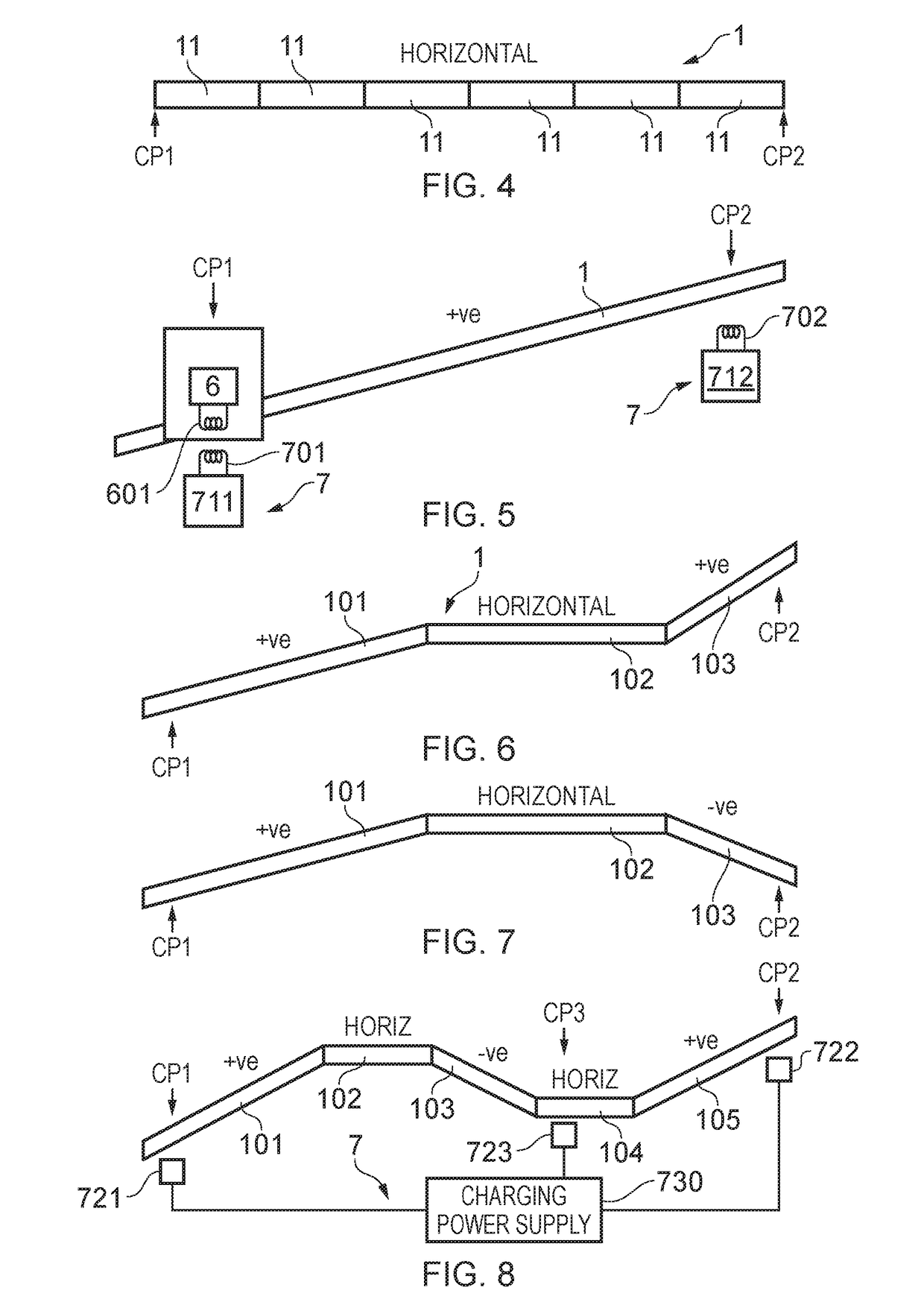 Power management of a battery of a stair lift system